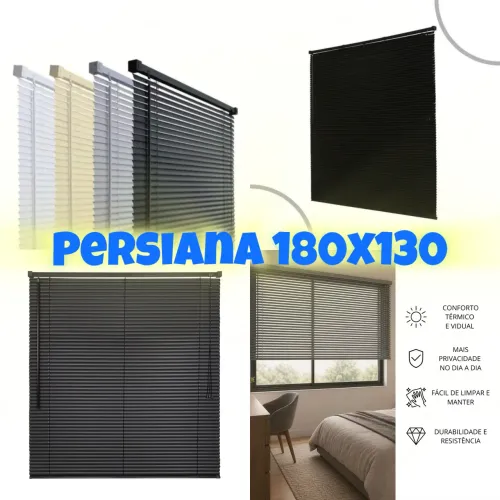 Persiana All Black(Envio OlxPay)180x130