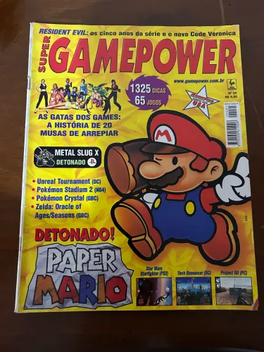 Super Game Power Número 85 com pôster