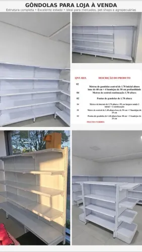 Gôndolas Novas