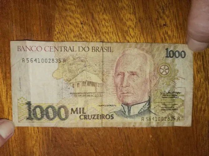 Nota de 1000 Cruzeiros (MBC) - Cândido Rondon
