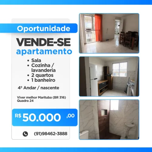 APARTAMENTO À VENDA - VIVER MELHOR MARITUBA ?