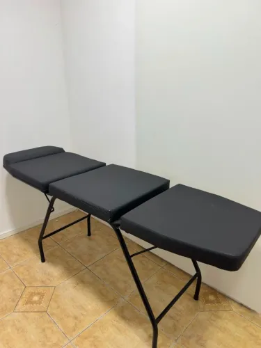 Maca para estética e carrinho auxiliar 