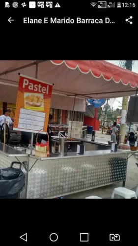 Barraca de Pastel e Caldo de Cana (Pronta Entrega)