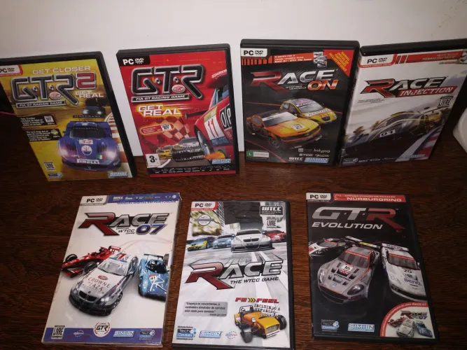 Kit simulador corrida Simbin Race WTCC 07 Injection FIA GTR 2 Evolution PC DVD