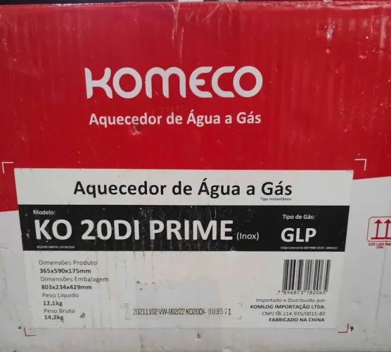 Aquecedor de água a gás
