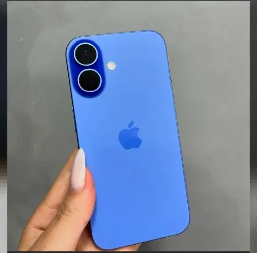 iPhone 16 azul 128GB 6 meses de garantia