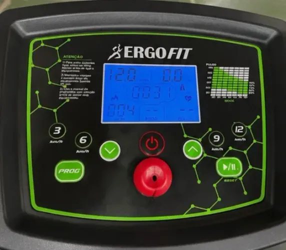 Esteira Elétrica ErgoFit Plus 2.1 Semi Nova
