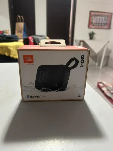 Caixa De Som Bluetooth Portátil Go 4 Jbl Cor Preto