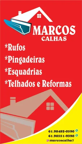 Calhas, pingadeiras,rufos, limpeza, manutenção...