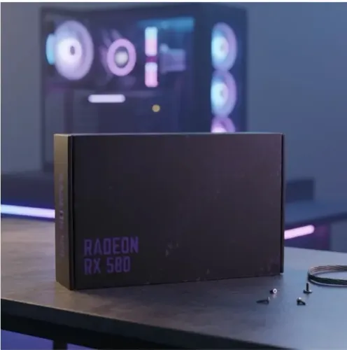 Placa De Video Mancer Radeon Rx 580 Streaky 8gb Gddr5 256bit Usada
