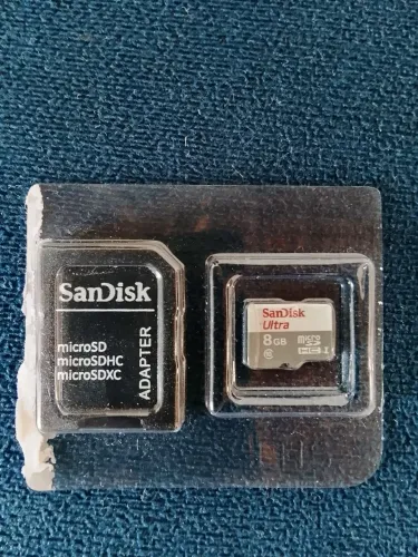Cartão de Memória SanDisk 8 Gigabytes