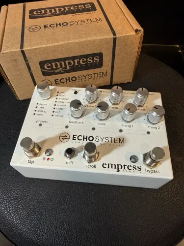 Pedal empress echosystem delay