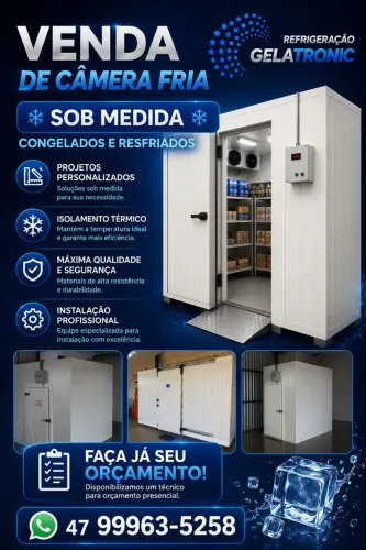 Camera Fria Sob Medida