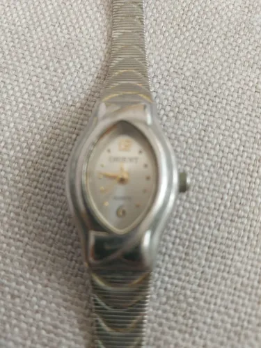Relógio feminino vintage Orient original - para conserto ou coleção