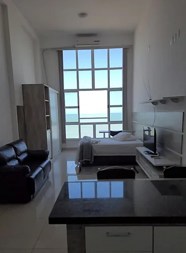 Studio/loft/apartamento mobiliado pronto para morar.