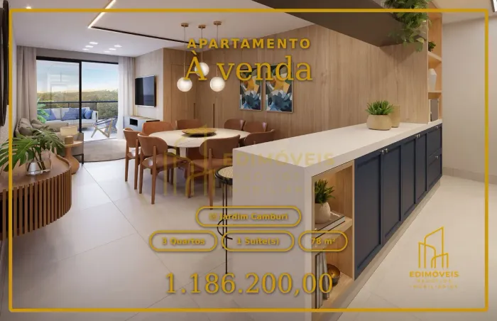 Exclusivo: Apartamento com Acabamentos de Alto Padrão em Jardim Camburi