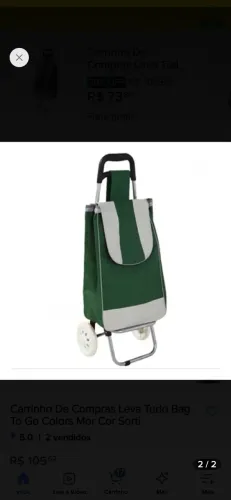 Carrinho de compras