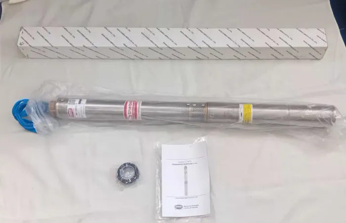 Bomba Submersa para Poço Artesiano (Thebe Ebara Corporation), Modelo BM 2.5BPS2-11.