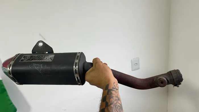 Escapamento esportivo lander 250