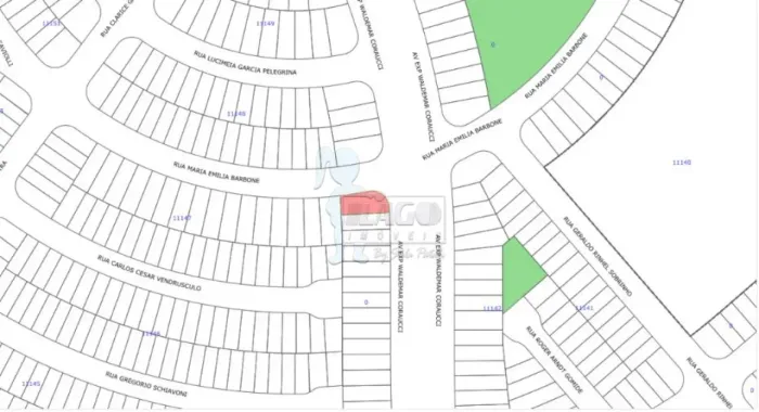 Terreno Misto de esquina de 259m² à venda - Reserva Macaúba