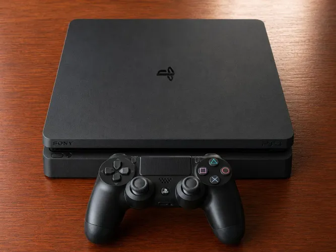 PS4 SLIM 1 TB + 1 CONTROLE ORIGINAL 