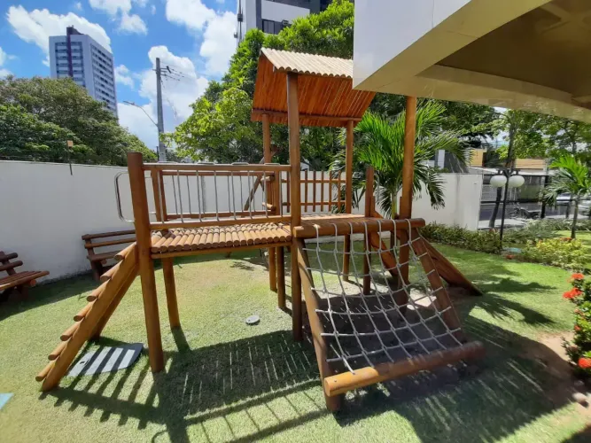 Alugo apartamento com 64m2, 3 quartos, suíte e 1 vaga em Ponto de Parada - Recife - PE