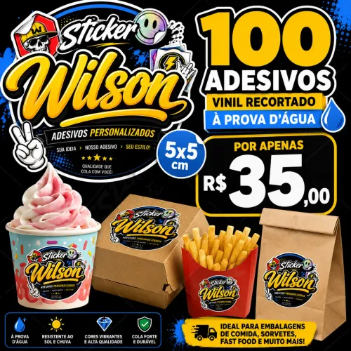 Adesivos vinil para festa e personalizados