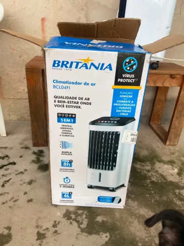 Vendo Climatizador de Ar Britânia Capacidade 4 Litros