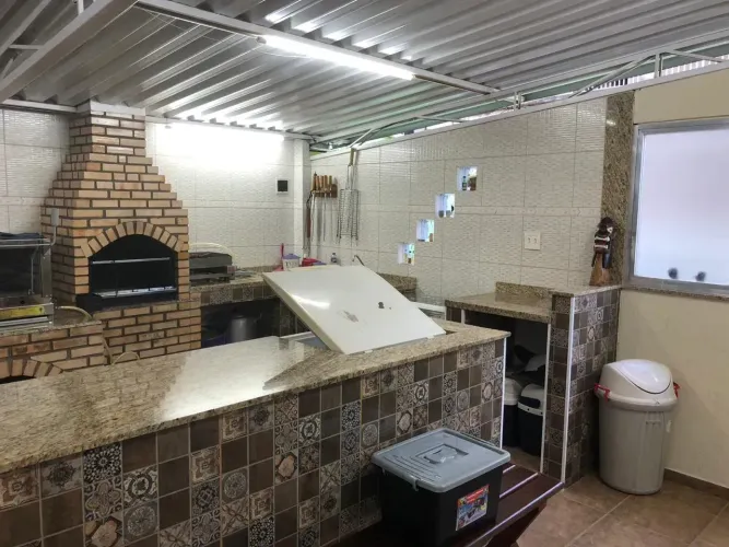 CASA 03 QUARTOS MILHO BRANCO SALA COZINHA LAVANDERIA TERRAÇO GOURMET CHURRASQUEIRA