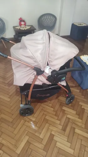 Carrinho e bebê conforto Burigotto Touring X