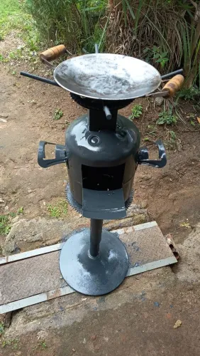 Fogão a lenha campeiro