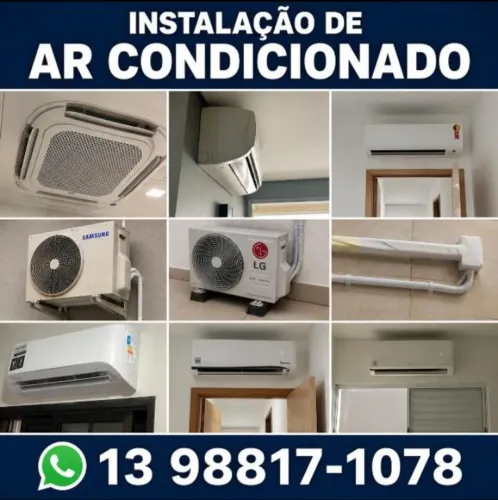 Instalação de ar condicionado