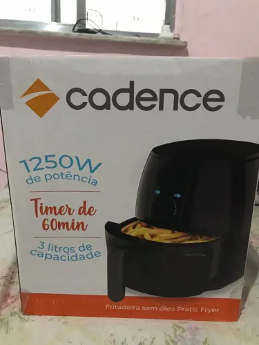 Airfryer Cadence Pratic Fryer 3L - Super Potente 1250W (Na Caixa!)