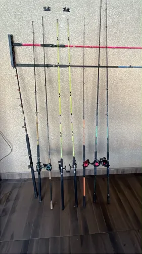 Diversas Varas de pesca 