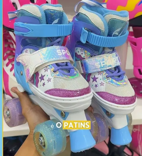 Patins tamanho 26 a 29