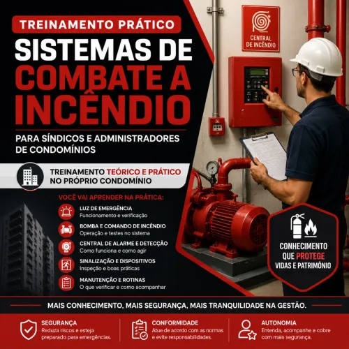 Treinamento em Sistemas de Incêndio para Síndicos e Administradores de Condomínios