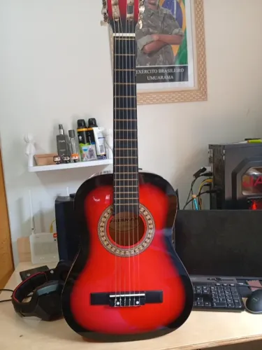 Violão Freeman FRG11 RDS Nylon + Capa Michael