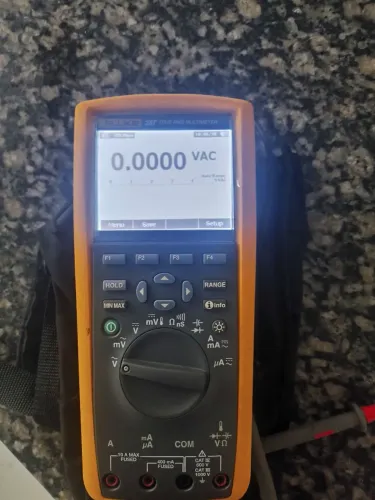 Multímetro digital de Registro eletrônico fluker 287- excelente estado