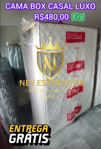 CAMA BOX CONJUGADA COM PREÇO BAIXO E QUALIDADE.