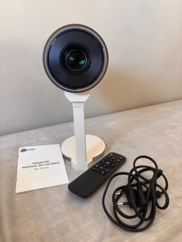 Projetor Basike Ba TY 214 Portatil Mini Android 11 HDMI TV HD 1280p