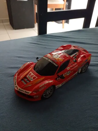 Carrinho de controle remoto formula 1 usado chama no PV (não faço entrega)