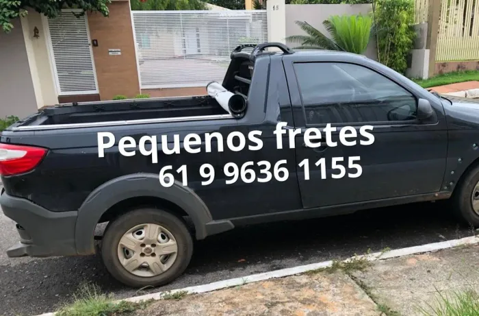 Pequenos fretes brasilia e entorno Valparaiso ,Gama ,Santa Maria 