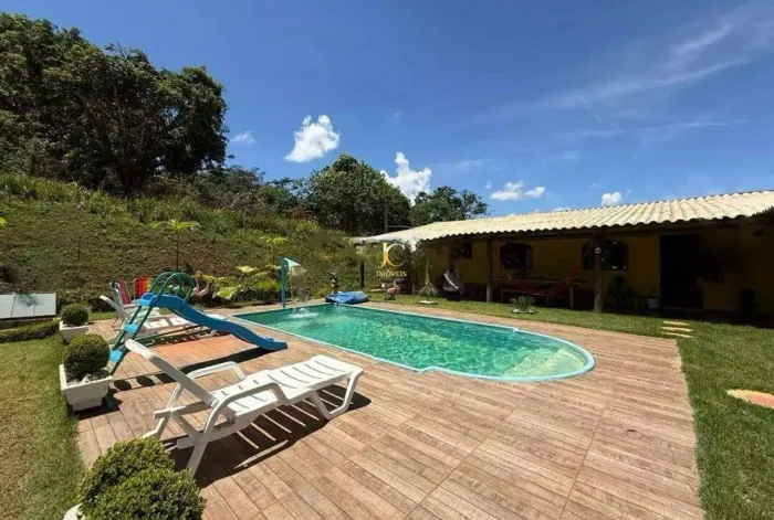 Sítio residencial com piscina e espaço gourmet à venda em Marilândia, MG