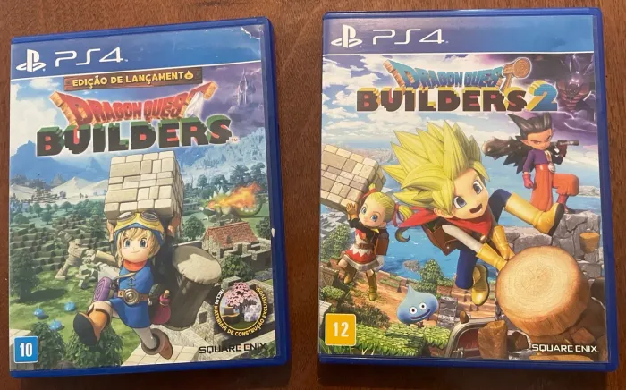 Dragon Quest Builders 1 e 2 - PS4 - USADO