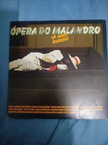LP vinil Chico Buarque ópera do malandro duplo MPB