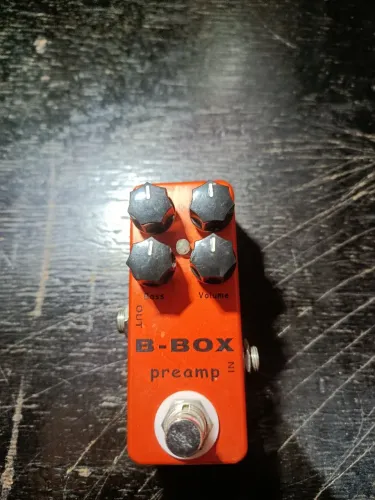 Pedal B-Box Pré amp