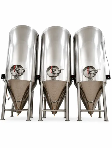OPORTUNIDADE: 3 Tanques Fermentadores de Cerveja Inox de 3000 litros de alta eficiência