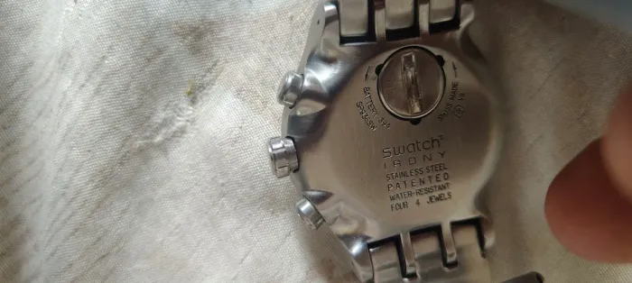 Relógio Swatch irony aluminium fosco
