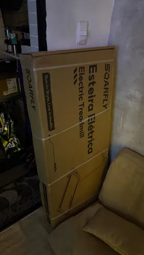 Esteira elétrica dobrável! NOVA NA CAIXA