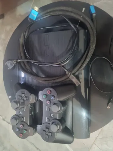Playstation 03 slim 500 GB+50 Jogos